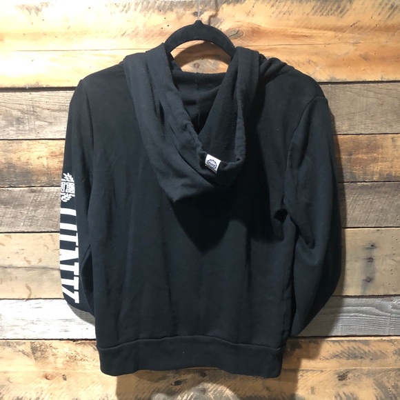 VS PINK black, lightweight, zip up  hoodie (XS) - Picture 8 of 8